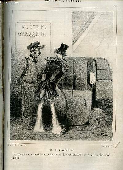 NOS GENTILS HOMMES : FOI DE CARROSIER, ET NE VOUS EFFRAYEZ PAS ! - EXTRAIT DU CHARIVARI.