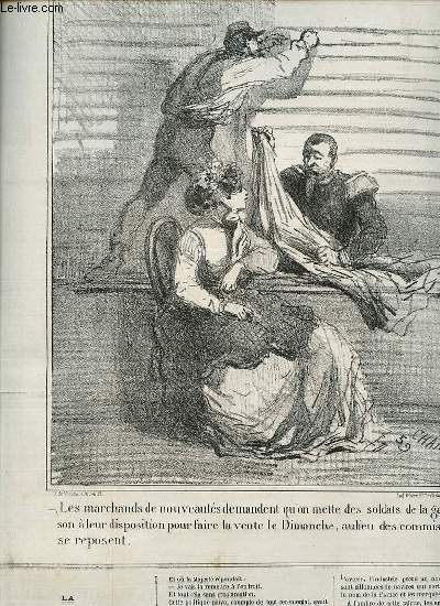 LE CHARIVARI - TRENTE-HUITIEME ANNEE. Bulletin politique par Pierre Vron / Le Plutarque de 1869,  Fanfan Benoiton par Henry Maret / Les petits mystres lectoraux par E. Daclin / La calotte de M. Rouher par Paul Girard ETC.