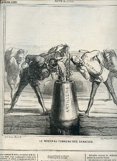 LE CHARIVARI - TRENTE-HUITIEME ANNEE. La premire aux espagnols qui demandent un roi par Alfred Bougeart / Carillon par E. Clerc / Le magicien des cours pour faire au magicien des salons par Jehan Valter / Courrier de sant par Henri Fouquier ETC.