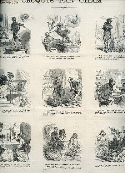 LE CHARIVARI - TRENTE-HUITIEME ANNEE. Bulletin politique par Pierre Vron / Les heureux du scrutin par Arthur Pougin / Dictionnaire de l'avenir par Fantasio / La comdie de la semaine par Louis Leroy ETC.