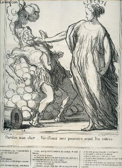 LE CHARIVARI - TRENTE-HUITIEME ANNEE. Bulletin politique de Pierre Vron. Etre ou n'tre pas dput par Eugne Pags / Les impots par Adrien Huart / Ceux qui sont contens de la prorogation par Jehan Valter ETC.