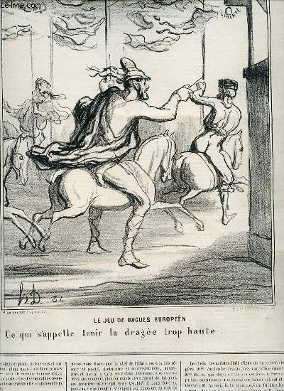 LE CHARIVARI - TRENTE-HUITIEME ANNEE. Bulletin politique par Pierre Vron / Jetons du lest par Jehan Valter / Dictionnaire de l'avenir par Fantasio / La politique  surprise par Louis Leroy / Courrier de Paris par Henry Fouquier ETC.