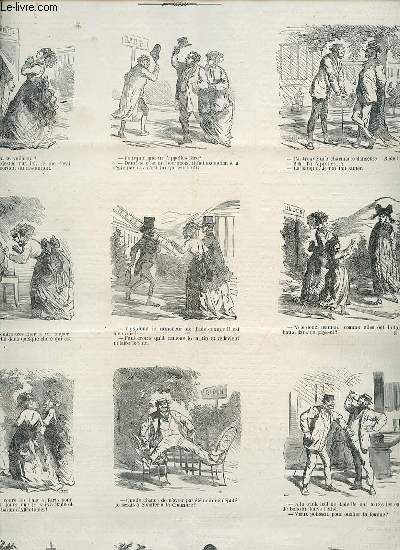 LE CHARIVARI - TRENTE-HUITIEME ANNEE. Bulletin politique de Pierre Vron / Pendant l'entr'acte par Jean Mathieu / Carillon par E. Clerc / La comdie de la semaine par Louis Leroy / Chronique du jour par H. Briollet ETC.