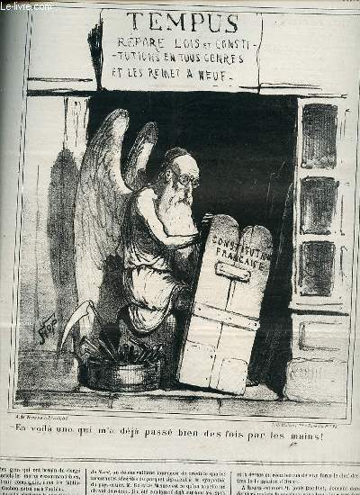 LE CHARIVARI - TRENTE-HUITIEME ANNEE. Bulletin politique par Pierre Vron / Proclamation de Don Carlos par Eugne Pags / Carillon par E. CLerc / Chronique du jour par G. Guillemot ETC.