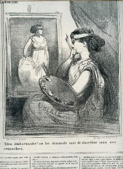 LE CHARIVARI - TRENTE-HUITIEME ANNEE. Bulletin politique par Pierre Vron / La politique de Don Rouher par E. Clerc / Les distractions de Bigourdat par Emile Daclin / Les heureux du scrutin : Burin-Desroziers et Daguilhon-Pujol par Arthur Pougia ETC.