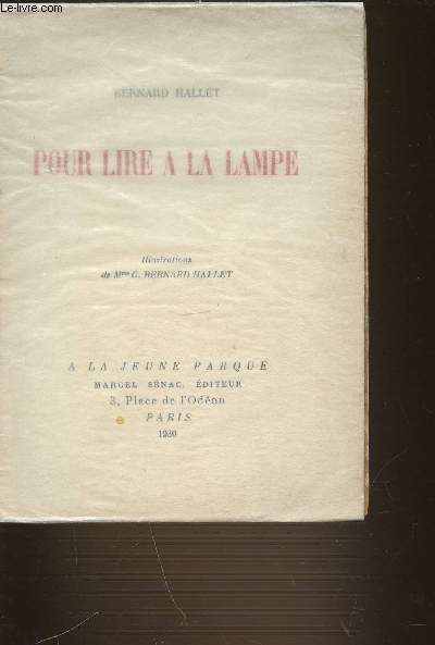 POUR LIRE A LA LAMPE