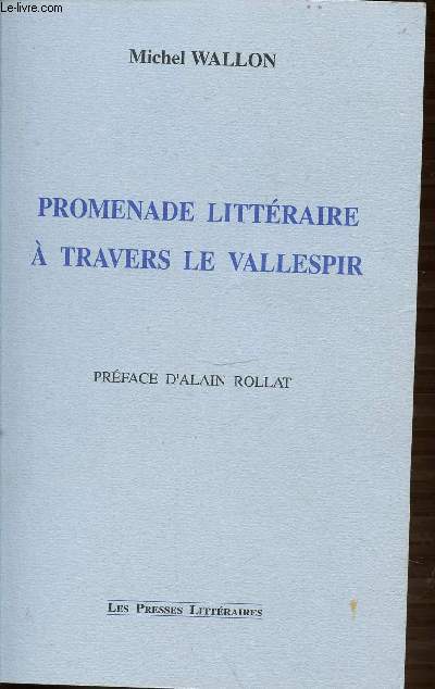 PROMENADE LITTERAIRE A TRAVERS LE VALLESPIR.