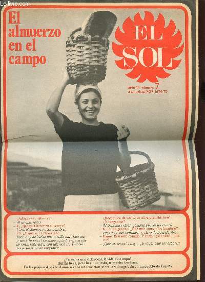 EL SOL N7 - UNE REVISTA MGP SERIE 1. / ALO QUIEN HABLA. RETRATO DE UN PUEBLO. LA HOJA DEL ARBOL. ETC.
