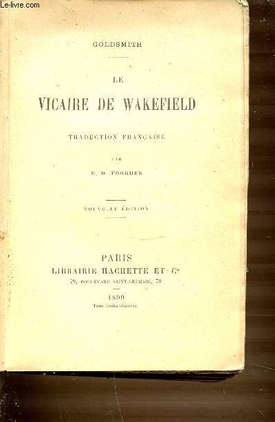 LE VICAIRE DE WAKEFIELD.