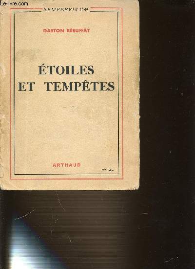 ETOILES ET TEMPETES (SIX FACES NORD) - SEMPERVIVUM.