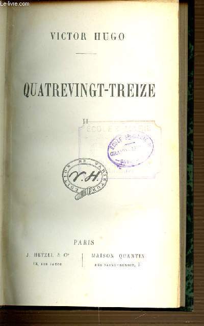 TOME 2 : QUATREVINGT-TREIZE.