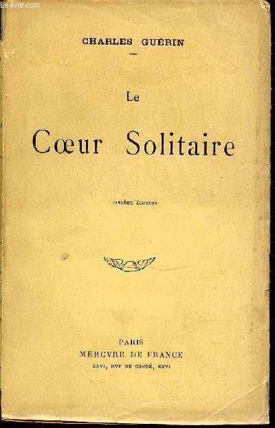 LE COEUR SOLITAIRE.