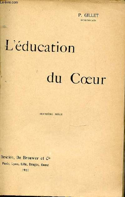 L'EDUCATION DU COEUR.