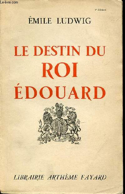 LE DESTIN DU ROI EDOUARD.