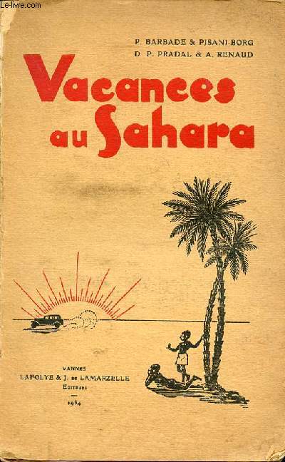 VACANCES AU SAHARA.