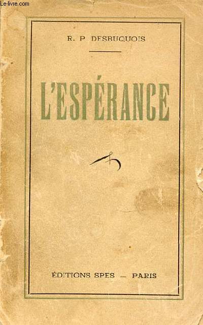 L'ESPERANCE.