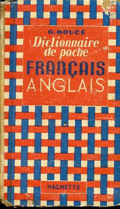 DICTIONNAIRE DE POCHE - FRANCAIS / ANGLAIS.