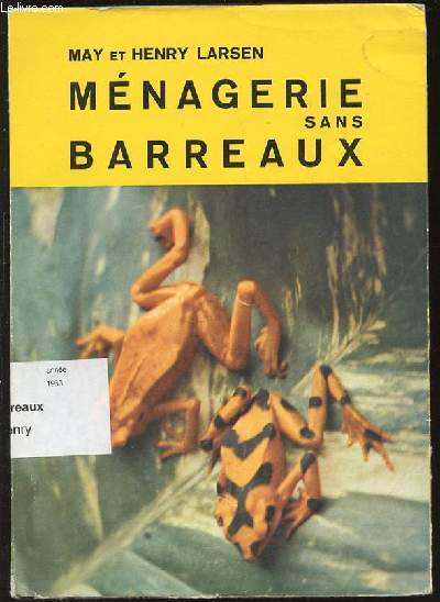 MENAGERIE SANS BARREAUX.