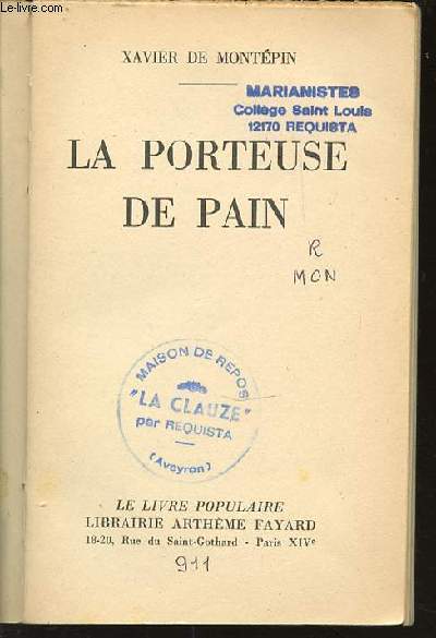 LA PORTEUSE DE PAIN - COLLECTION 