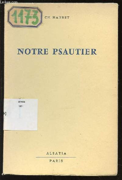 NOTRE PSAUTIER - COLLECTION 