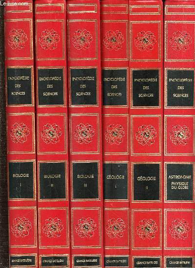 GRANDE ENCYCLOPEDIE ALPHA DES SCIENCES ET DES TECHNIQUES EN 20 TOMES : 3 TOMES BIOLOGIE (1+2+3) + 5 TOMES TECHNOLOGIES (1+2+3+4+5) + 2 TOMES GEOLOGIE (1+2) + 1 TOME ASTRONOMIE-PHYSIQUE DU GLOBE + 1 TOME CHIMIE + 3 TOMES ZOOLOGIE (1+2+3) + 1 TOME MATHS...