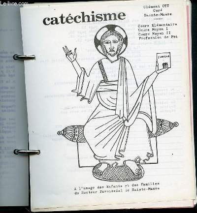 CATECHISME - COURS ELEMENTAIRE, COURS MOYEN I ET II, PROFESSION DE FOI.