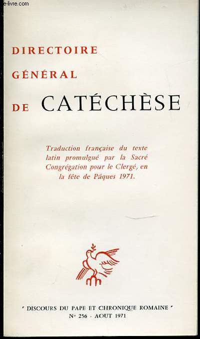DIRECTOIRE GENERAL DE CATECHESE - COLLECTION 