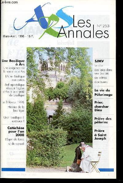 LES ANNALES N253 - SANCTUAIRE D'ARS / REVUE BIMESTRIELLE DU PELERINAGE.