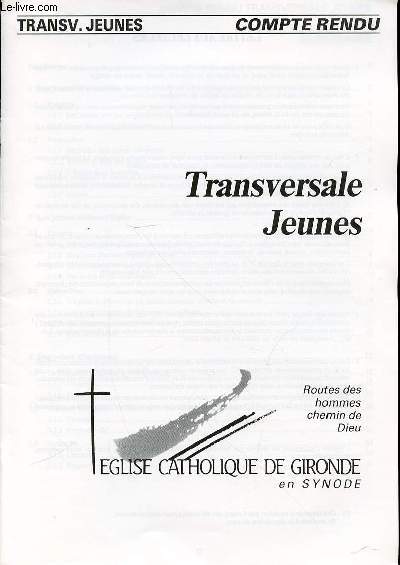 COMPTE RENDU : TRANSVERSALE JEUNES.