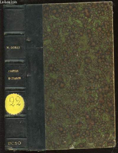 CONTES D'ITALIE - TRADUIT D'APRES LE MANUSCRIT PAR SERGE PERSKY.