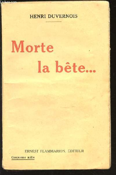 MORTE LA BETE ... : LA FUGUE, UN SOIR DE PLUIE.