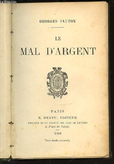 LE MAL D'ARGENT.