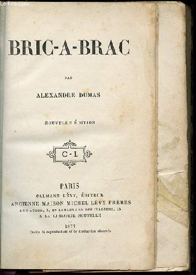 BRIC-A-BRAC.