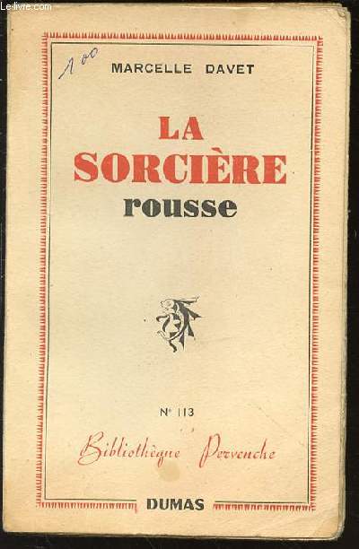 LA SORCIERE ROUSSE - BIBLIOTHEQUE PERVENCHE N113.