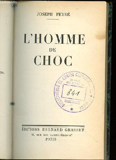 L'HOMME DE CHOC.