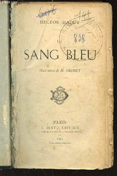 LE SANG BLEU.