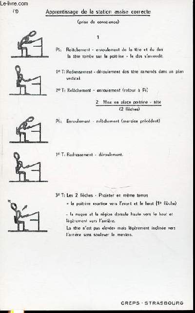 SERIE GYMNASTIQUE DE MAINTIEN - PROGRESSION PROPOSEE, EN FONCTION DU PROGRAMME MINIMUM, A L'INTENTION DU PERSONNEL DU PREMIER DEGRE.