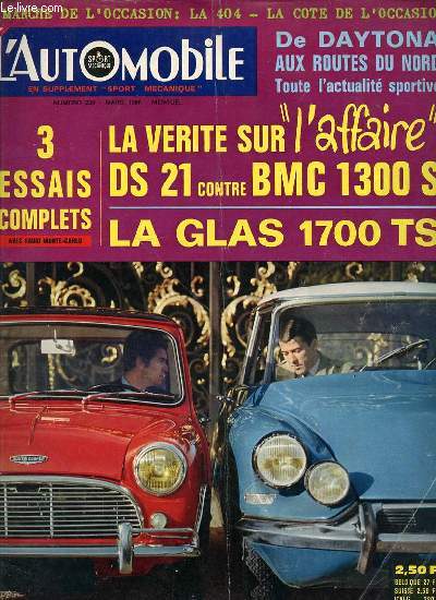 L'AUTOMOBILE N239 / MARS 1966 - EN SUPPLEMENT 