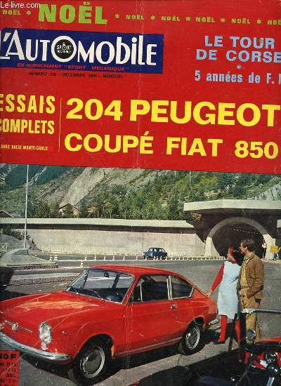 L'AUTOMOBILE N236 / DECEMBRE 1965 - EN SUPPLEMENT 