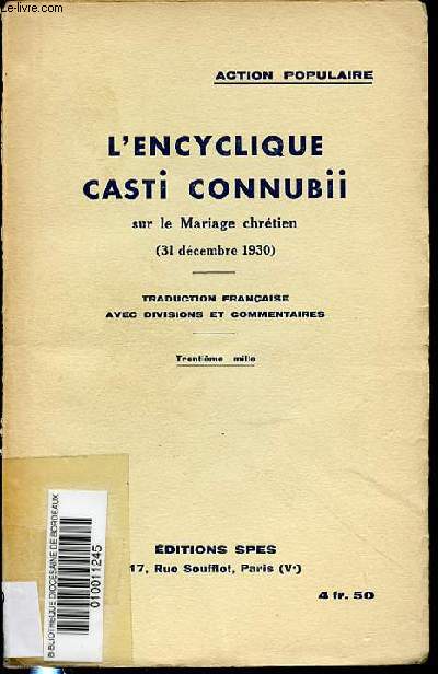 L'ENCYCLIQUE 