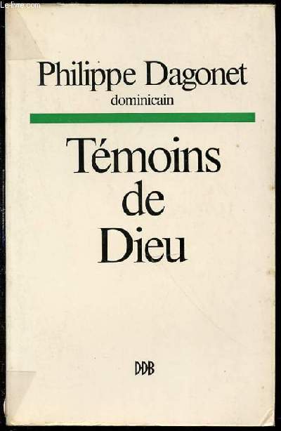 TEMOINS DE DIEU.