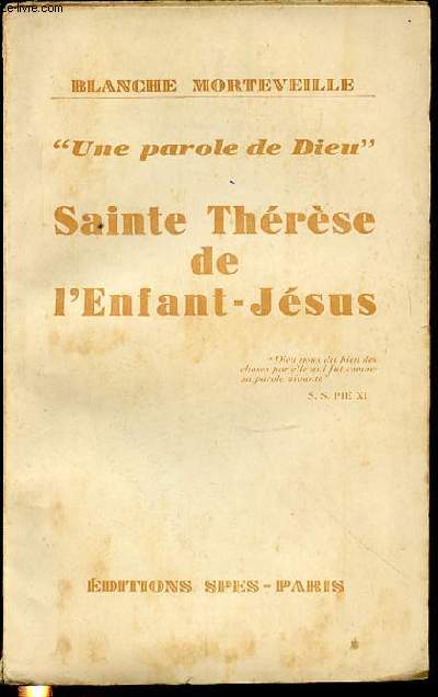 SAINTE-THERESE DE L'ENFANT-JESUS - 