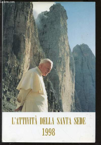 L'ATTIVITA DELLA SANTA SEDE NEL 1998.