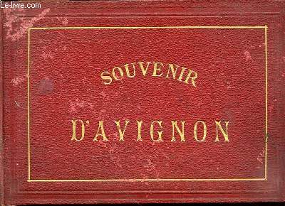 SOUVENIR D'AVIGNON : 12 PLANCHES EN SEPIA.