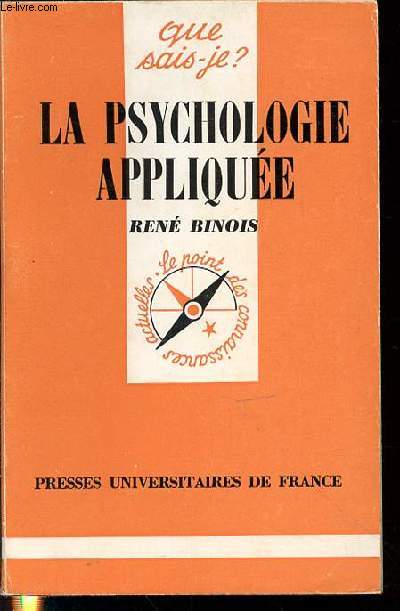 LA PSYCHOLOGIE APPLIQUEE - COLLECTION 