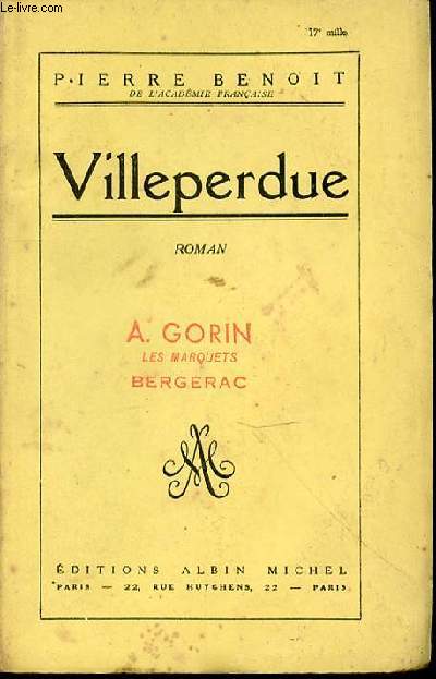 VILLEPERDUE - ROMAN.