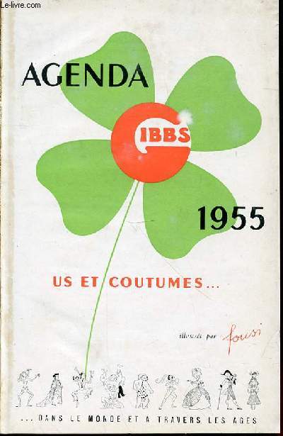 AGENDA IBBS 1955 - ILLUSTRES PAR FOUSI.
