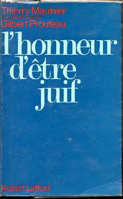 L'HONNEUR D'ETRE JUIF.