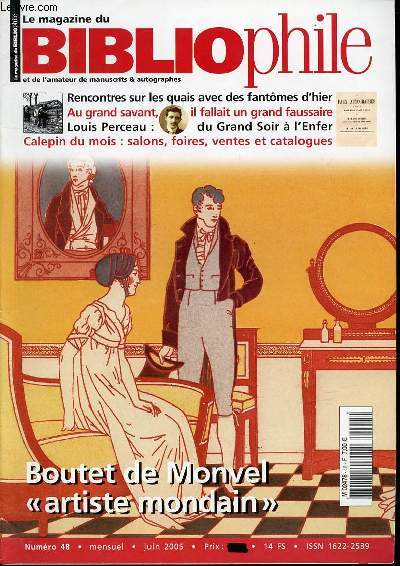 LE MAGAZINE DU BIBLIOPHILE N48 / JUIN 2005 - BOUTET DE MONVEL 