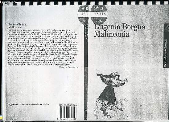 MALINCONIA - CAMPI DEL SAPERE / FELTRINELLI.